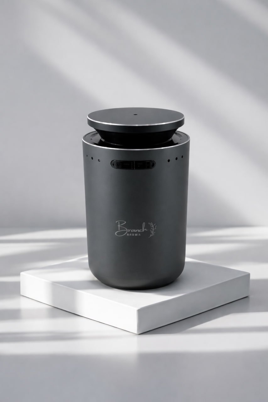 2ecafe94-c8a2-4fd8-9e25-915c5c87d76b جهاز معطر | M-22 Mini Aroma Diffuser | لون رمادي - الصورة 1